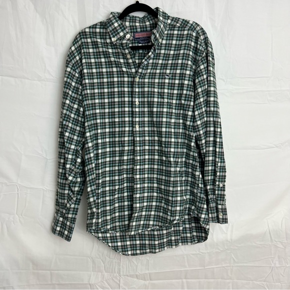 Vineyard Vines Long Sleeve Button Down Medium - Picture 1 of 4